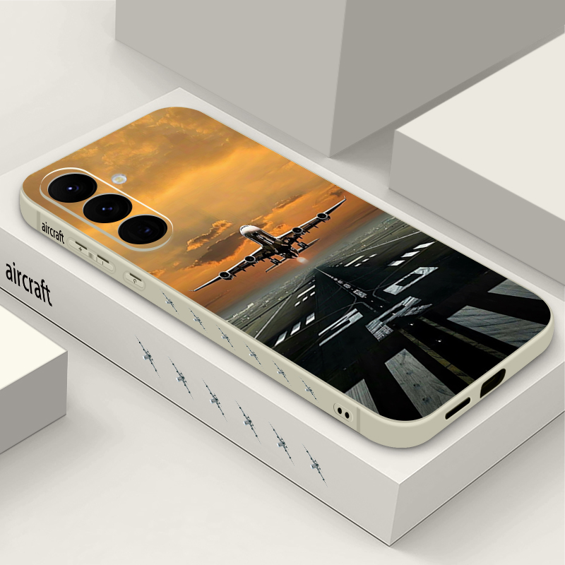 Phone Cases Galaxy A16 5G - 비행기 프린트 폰 케이스 삼성 갤럭시