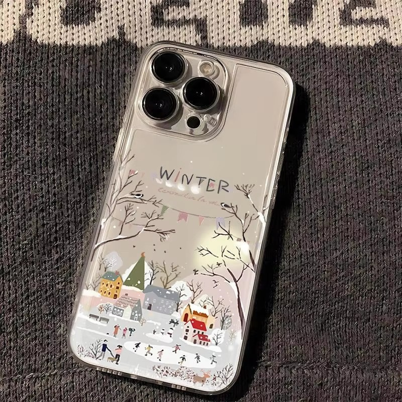 Phone Cases Galaxy A16 5G - 아름다운 겨울 눈꽃 휴대폰 케이스 삼성
