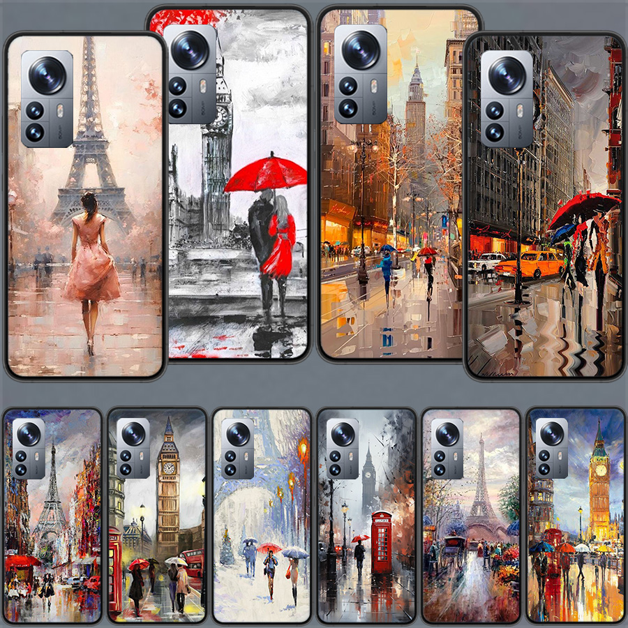 Phone Cases London - 아티스트 런던 페인팅 유화 휴대폰 케이스