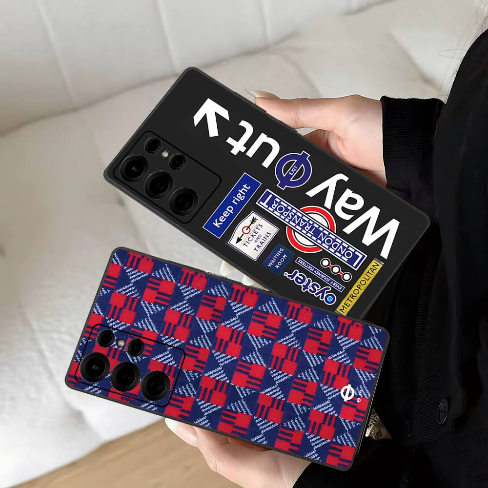 Phone Cases London - L-런던 U-언더그라운드 폰 케이스 삼성 S