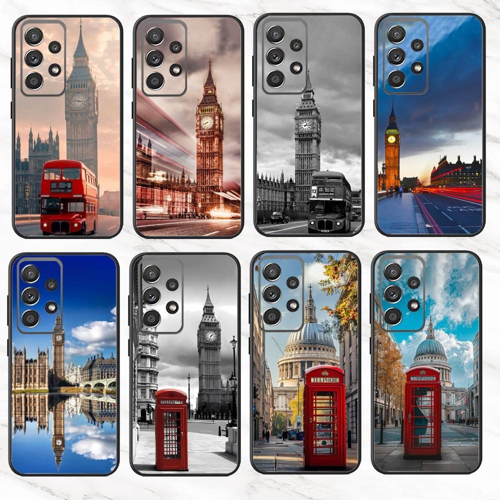 Phone Cases London - L-런던 버스 잉글랜드 빅벤 전화 케이스