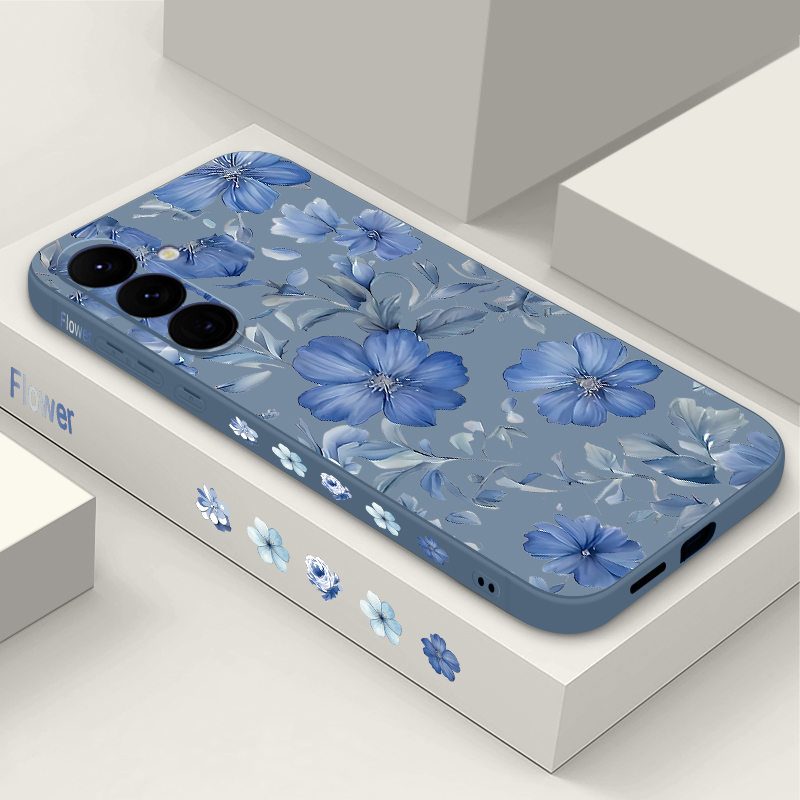 Phone Cases Galaxy A16 5G - 꽃무늬 식물 패턴 폰 케이스 삼성