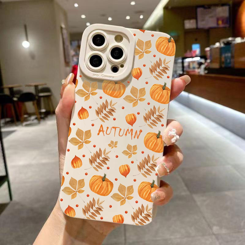 가을 단풍잎 호박 패턴 디자인 샤오미 14T Pro 1 - Phone Cases Xiaomi 15 리뷰 및 가격