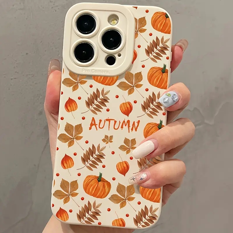 가을 단풍잎 호박 패턴 디자인 샤오미 14T Pro 1 - Phone Cases Xiaomi 15 리뷰 및 가격