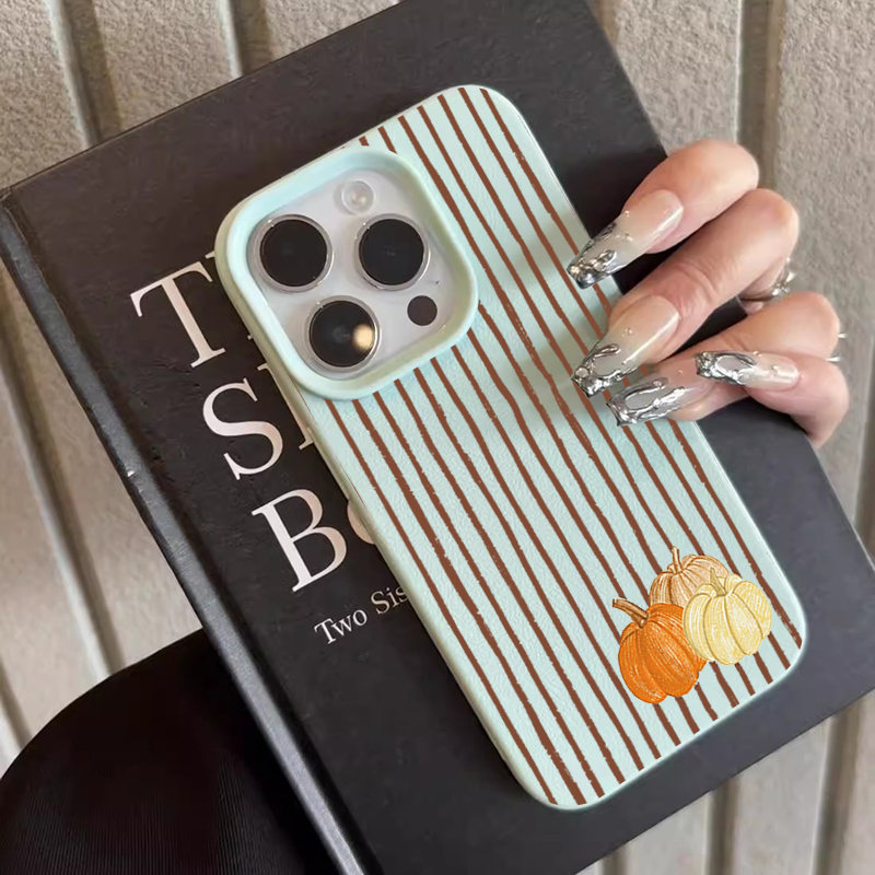 브라운 스트라이프 리틀 펌킨 폰 케이스 (아이폰 17, - Phone Cases Xr Iphone 리뷰 및 가격