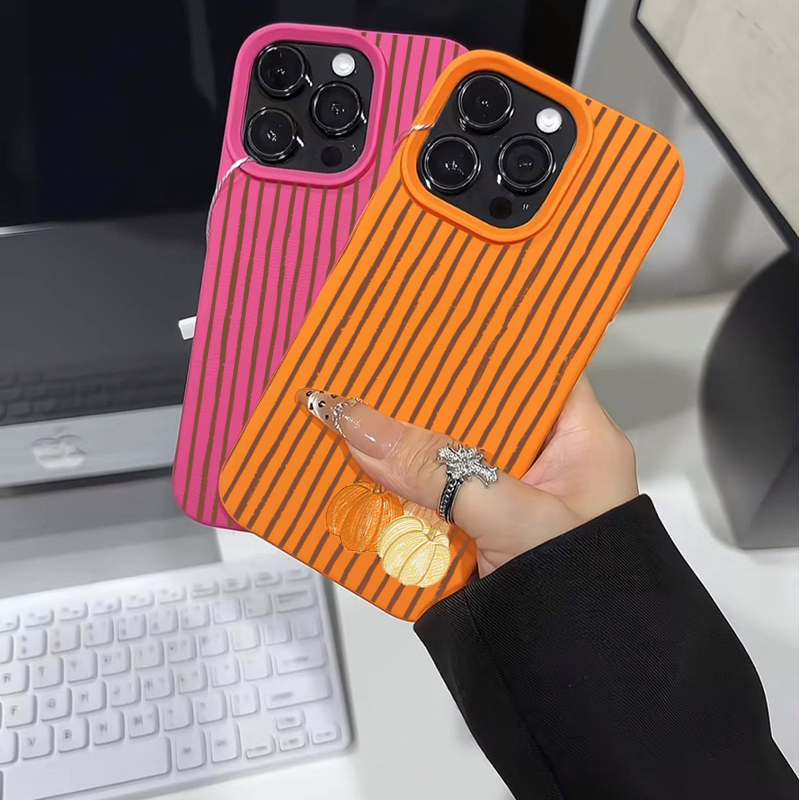 브라운 스트라이프 리틀 펌킨 폰 케이스 (아이폰 17, - Phone Cases Xr Iphone 리뷰 및 가격