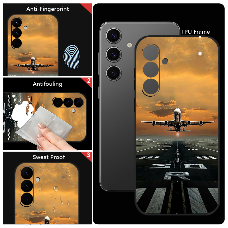 비행기 프린트 폰 케이스 삼성 갤럭시 S26 S25 S - Phone Cases Galaxy A16 5G 리뷰 및 가격