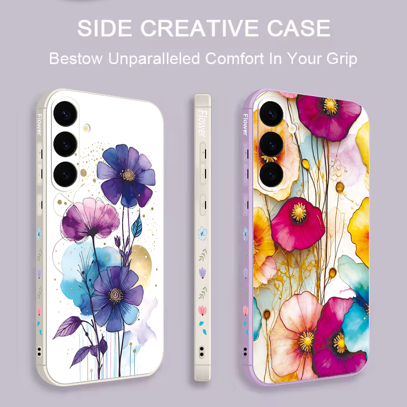 창의적인 꽃무늬 끈 달린 폰 케이스 (삼성 갤럭시 A5 - Phone Cases Galaxy A16 5G 리뷰 및 가격