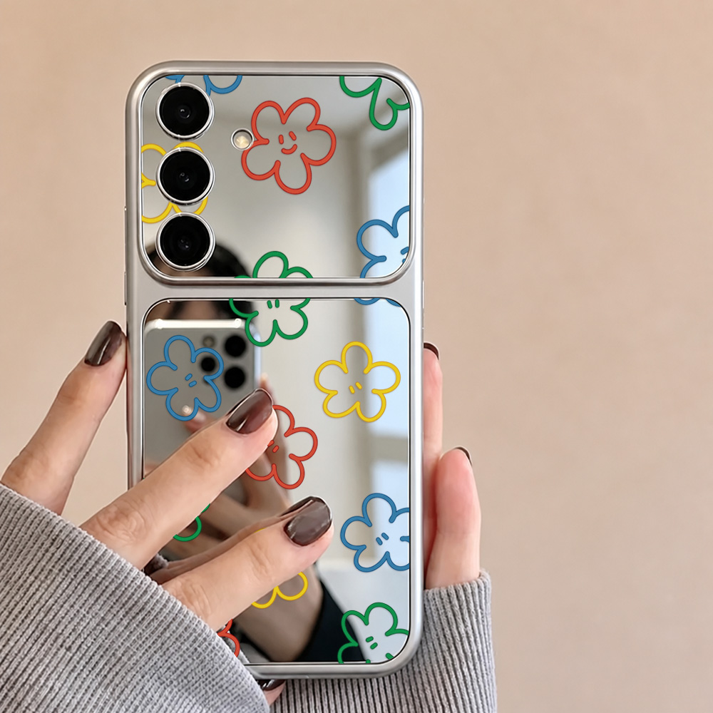 메이크업 거울 꽃무늬 폰 케이스 삼성 S26 울트라 S - Phone Cases Galaxy A16 5G 리뷰 및 가격