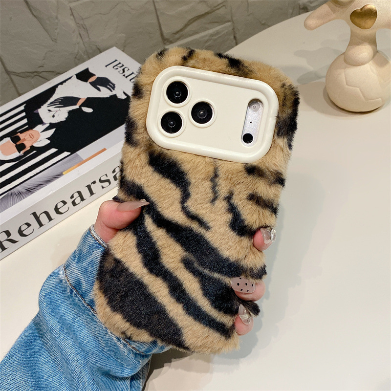 럭셔리 지브라 패턴 플러시 폰 케이스 (아이폰 17 에 - Phone Cases Iphone 13 리뷰 및 가격