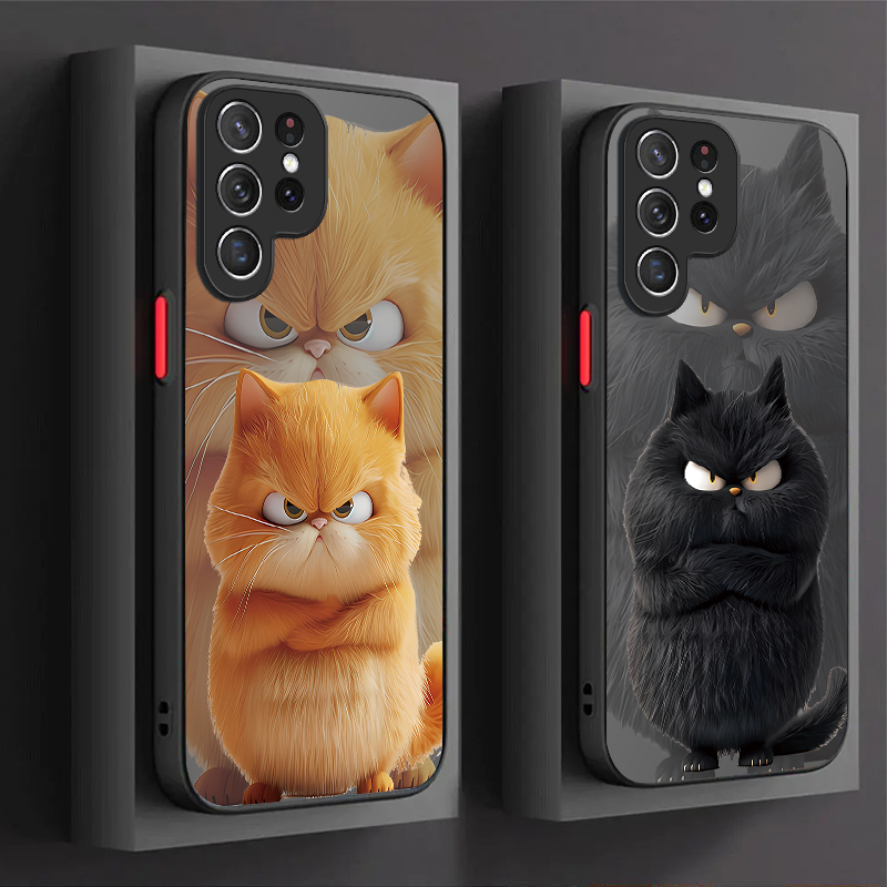 화난 고양이 커플 스타일 케이스 삼성 갤럭시 S25 울 - Phone Cases Galaxy A16 5G 리뷰 및 가격