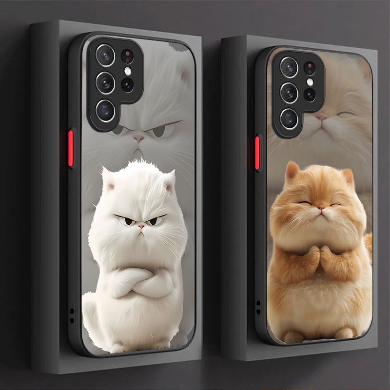 화난 고양이 커플 스타일 케이스 삼성 갤럭시 S25 울 - Phone Cases Galaxy A16 5G 리뷰 및 가격