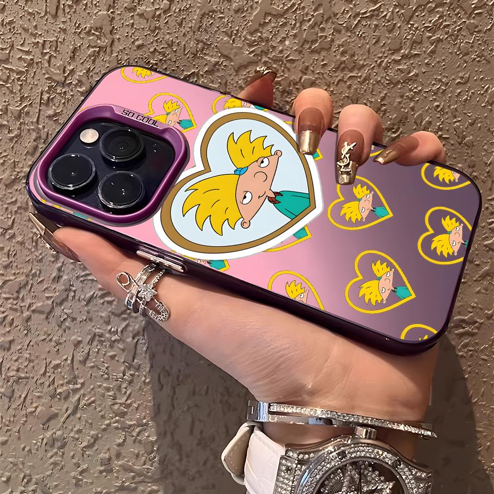 카툰 H-헤이 아놀드! 아이폰 18, 17, 16, 1 - Phone Cases H&M 리뷰 및 가격