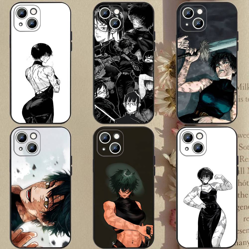 마키 젠인 주술회전 폰 케이스 실리콘 소프트 아이폰 1 - Phone Cases Jujutsu Kaisen 리뷰 및 가격