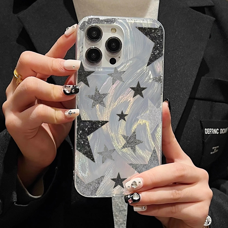 샤이닝 스타 트렌디 패턴 폰 케이스 (아이폰 17, 1 - Phone Cases Xr Iphone 리뷰 및 가격