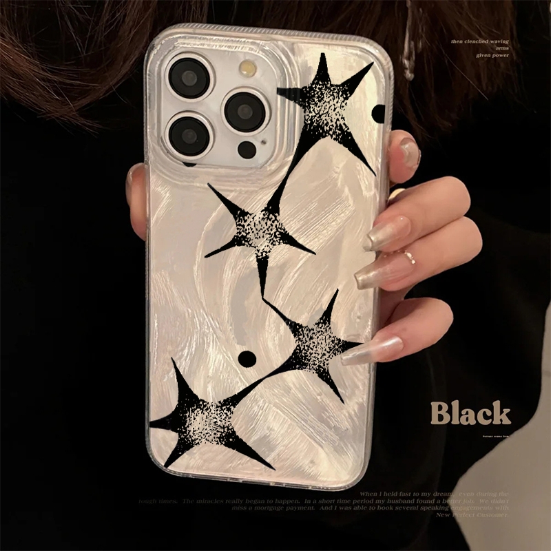 샤이닝 스타 트렌디 패턴 폰 케이스 (아이폰 17, 1 - Phone Cases Xr Iphone 리뷰 및 가격