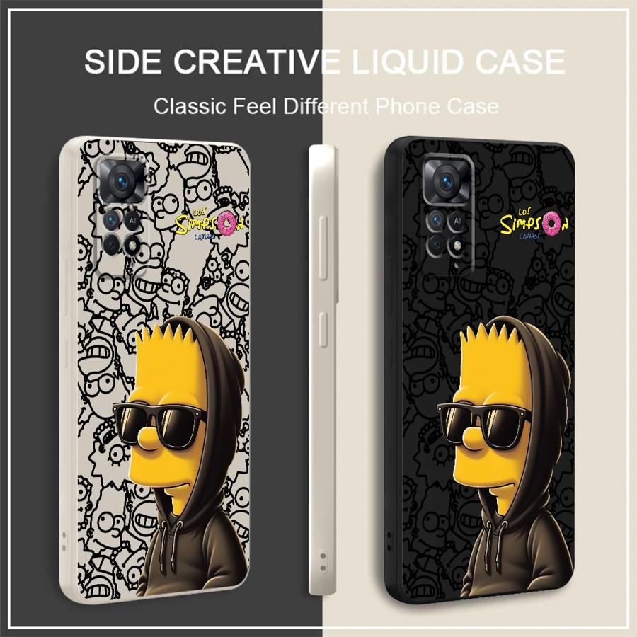 심슨 가족 멋진 바트 케이스 (샤오미 레드미 노트 15 - Phone Cases Xiaomi 15 리뷰 및 가격