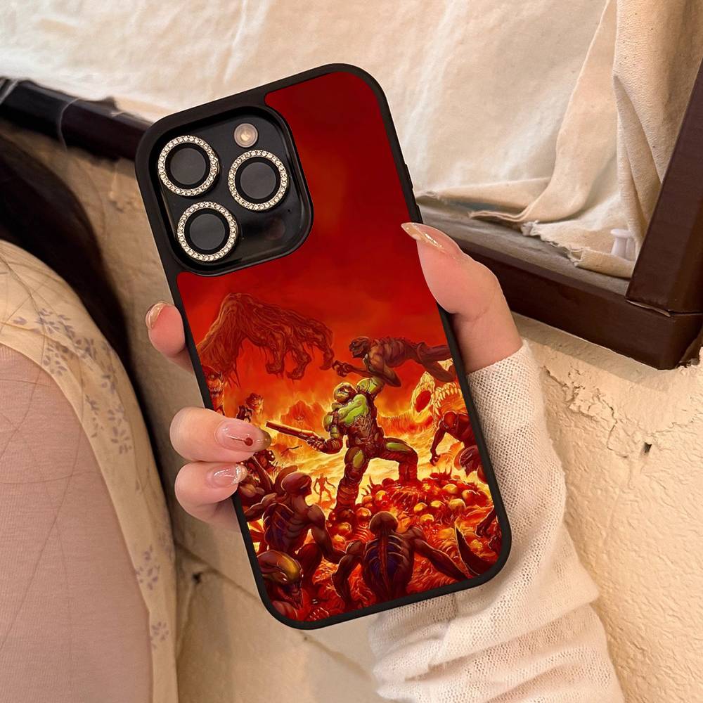 게임 H-DOOM Eternal-S, 아이폰용 검은색  - Phone Cases H&M 리뷰 및 가격