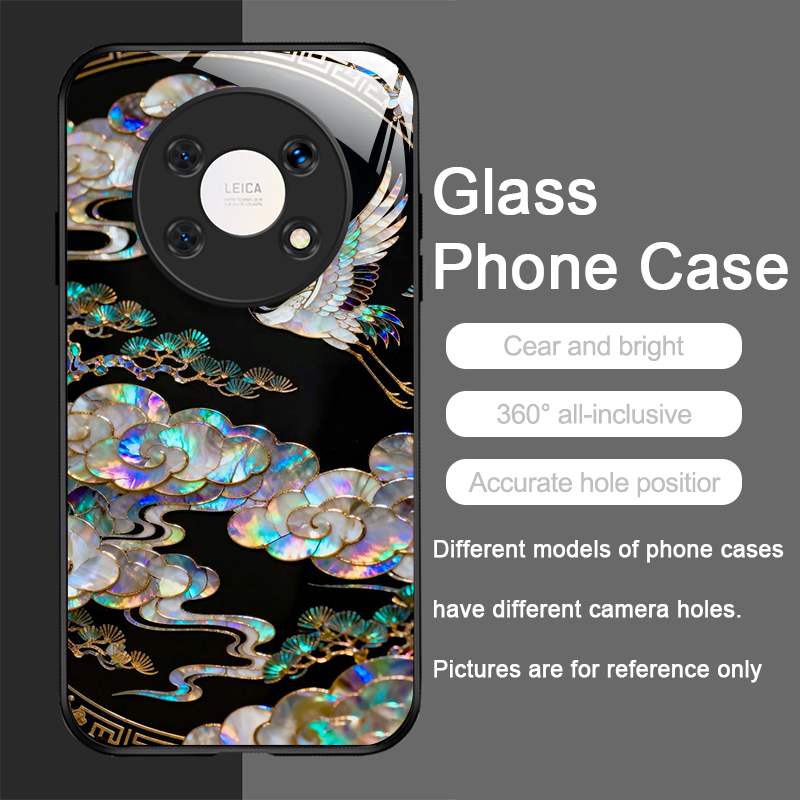 세련된 드래곤 레오파드 마블 질감 강화유리 폰 케이스  - Phone Cases Xiaomi 15 리뷰 및 가격