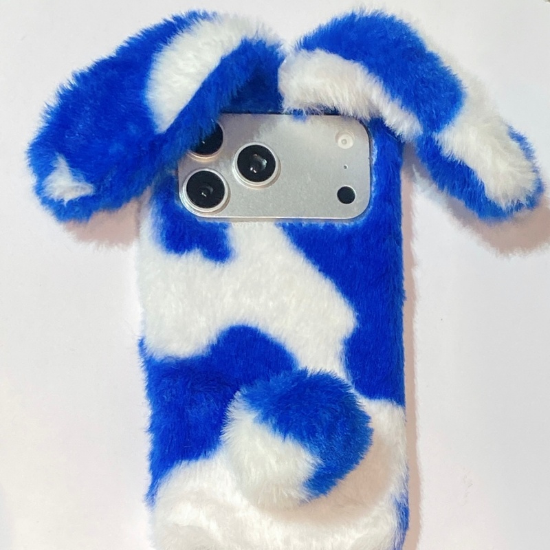 귀여운 토끼 디자인 폭신한 폰 케이스 아이폰 17 16 - Phone Cases Iphone 13 리뷰 및 가격